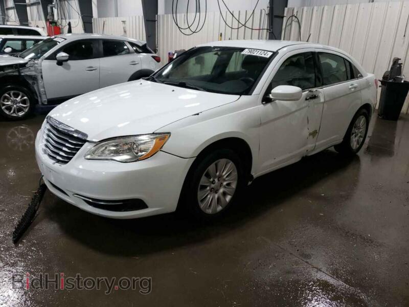 2013 Chrysler 200 LX (VIN 1C3CCBAB5DN641836) — фото 1 из 12, Copart, повреждение: бок