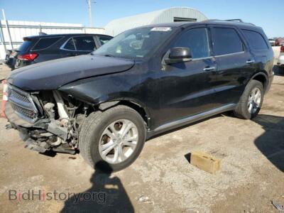 2013 Dodge DURANGO Crew, black — VIN 1C4RDJDG9DC664410, Copart