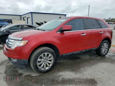 2010 Ford EDGE Limited, red — VIN 2FMDK3KC3ABB13005, Copart