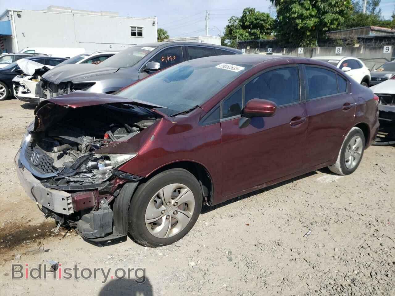 Photo 19XFB2F55EE056520 - HONDA CIVIC 2014