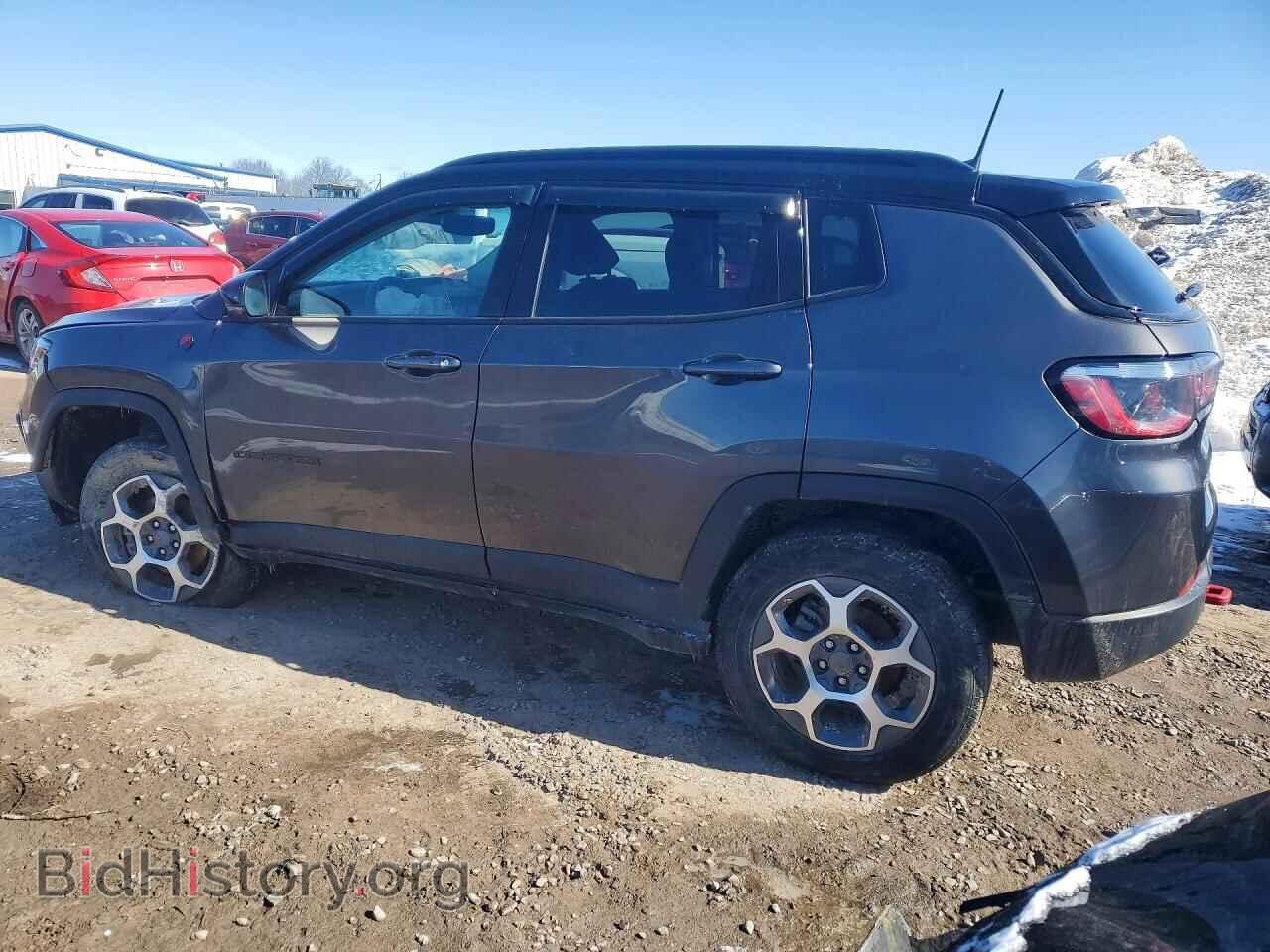 2022 JEEP COMPASS - VIN: 3C4NJDDB0NT192259 - Фото 2