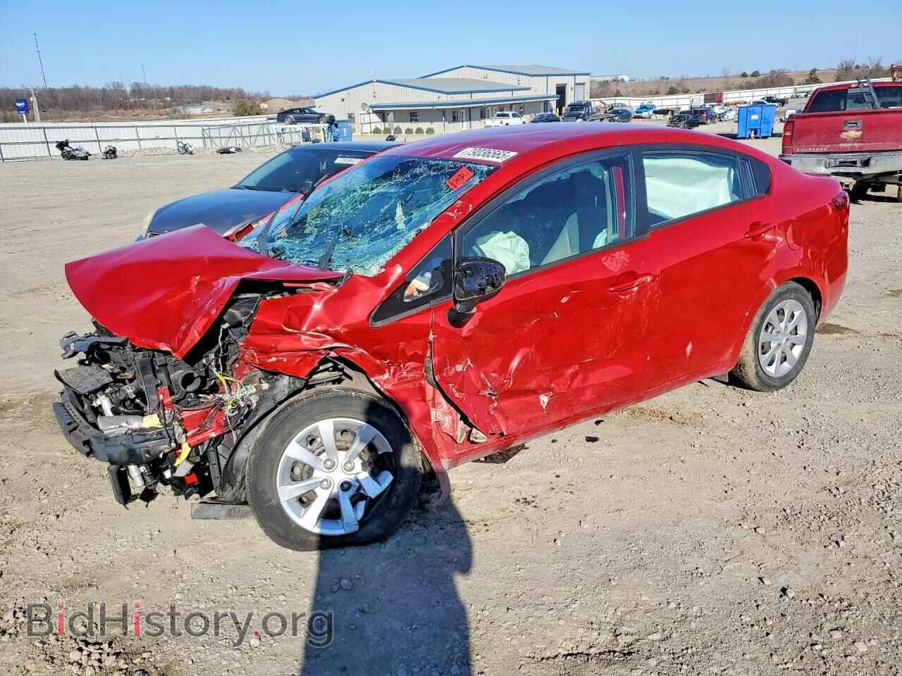 Фотография KNADM4A39F6527236 - KIA RIO 2015