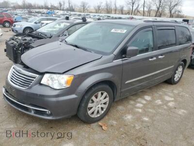 2015 Chrysler MINIVAN Touring, черный — VIN 2C4RC1BG7FR663059, Copart