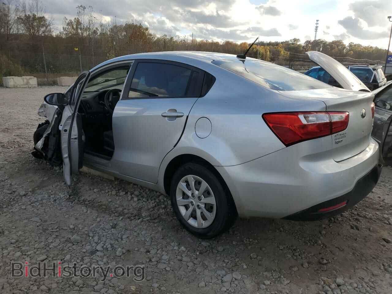 2013 KIA RIO - VIN: KNADM4A39D6245952 - Фото 2