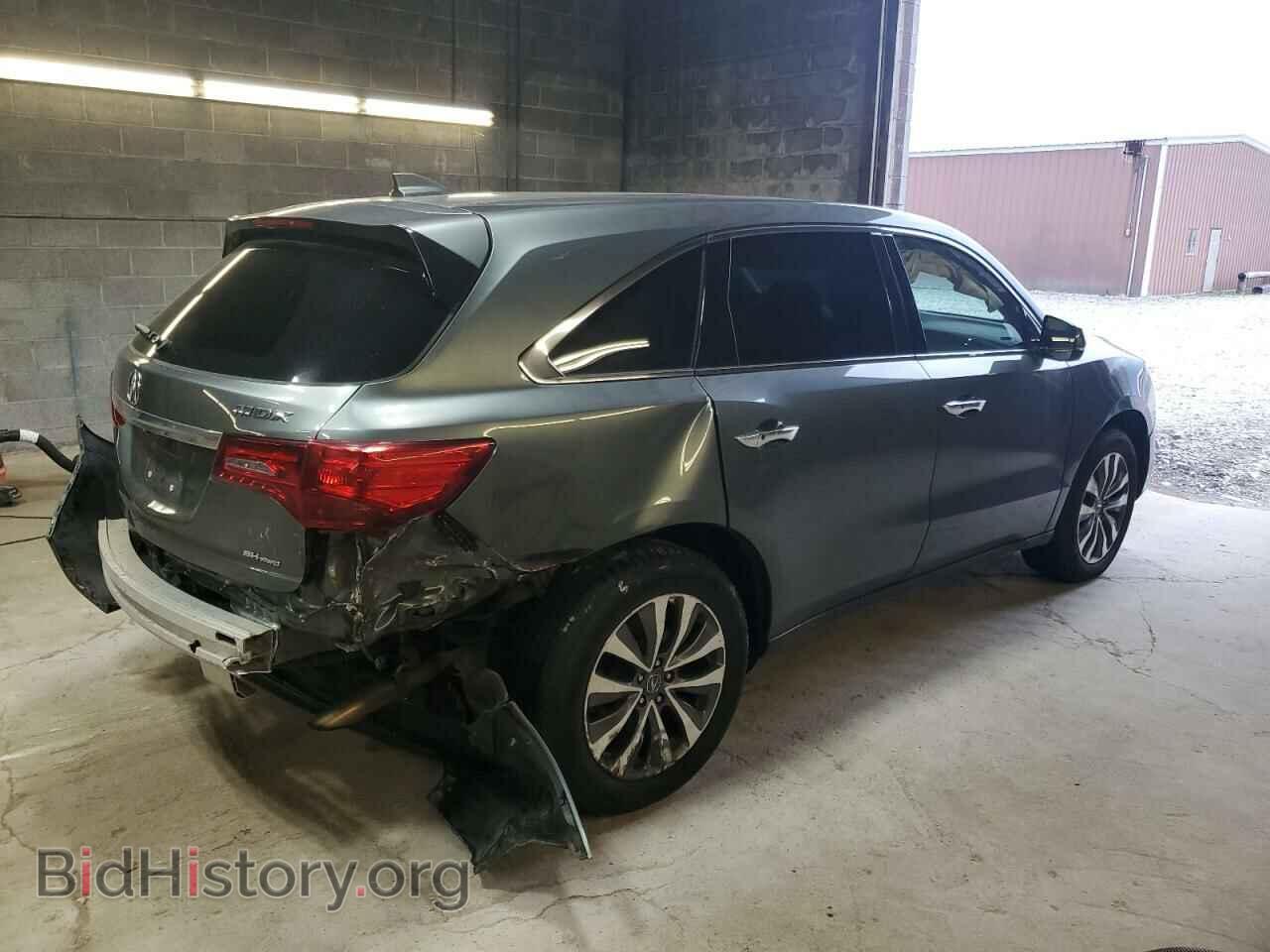 2014 ACURA MDX - VIN: 5FRYD4H42EB018920 - Фото 3