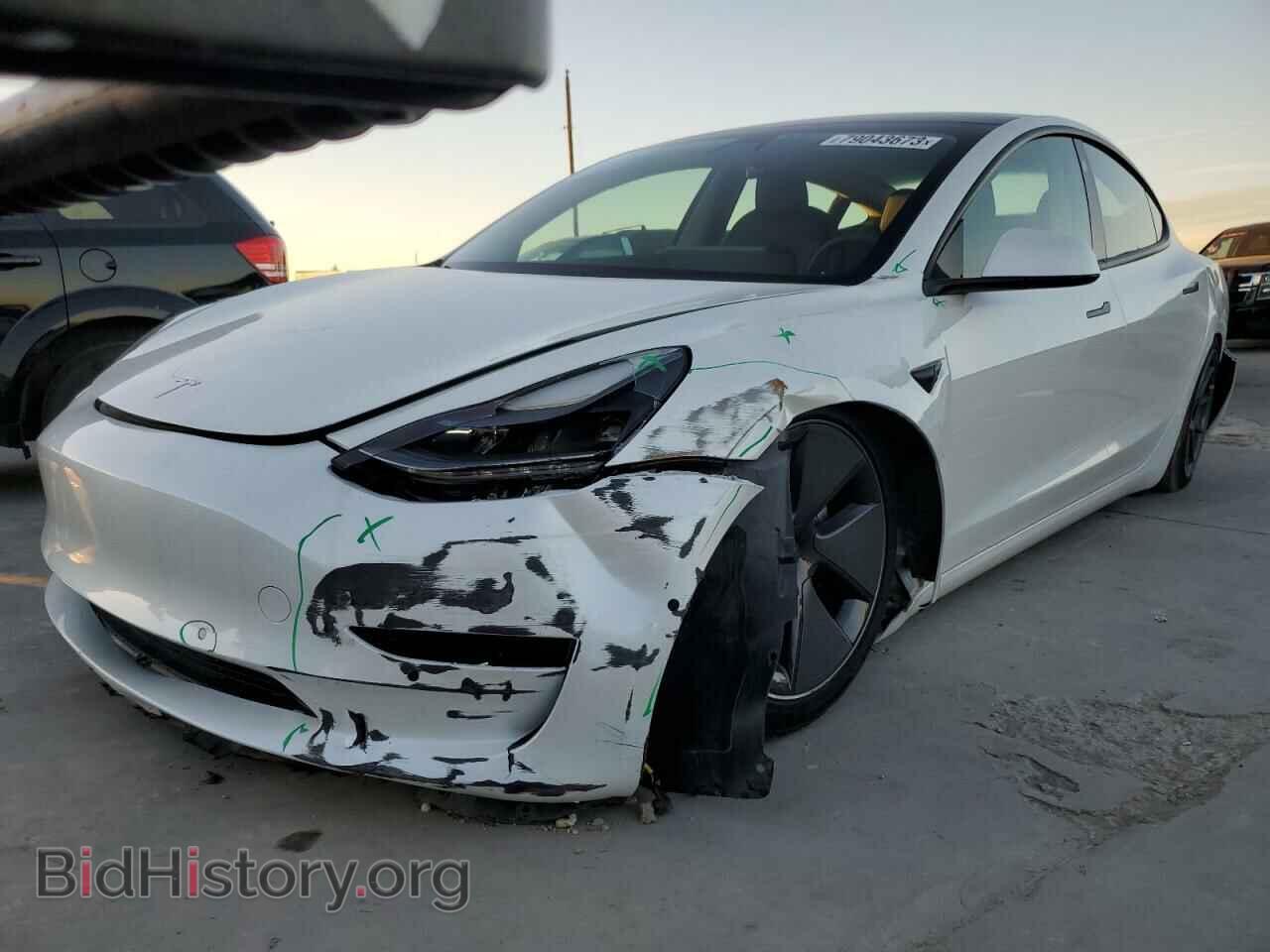 Photo 5YJ3E1EA9MF965369 - TESLA MODEL 3 2021