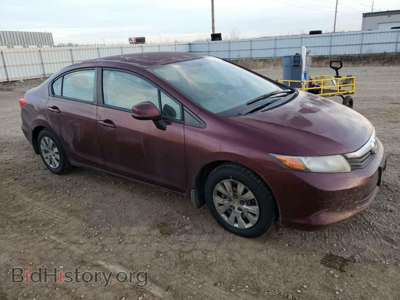 2012 HONDA CIVIC - VIN: 2HGFB2F56CH604589 - Фото 4