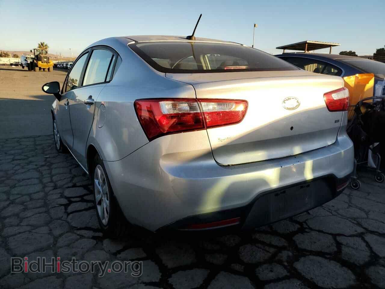 2013 KIA RIO - VIN: KNADM4A34D6310254 - Фото 2