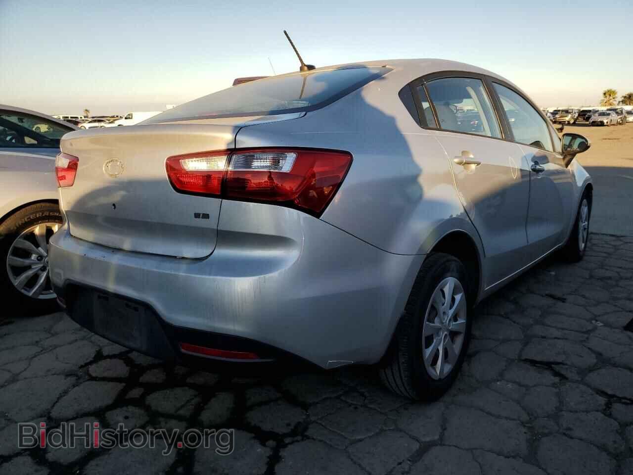 2013 KIA RIO - VIN: KNADM4A34D6310254 - Фото 3