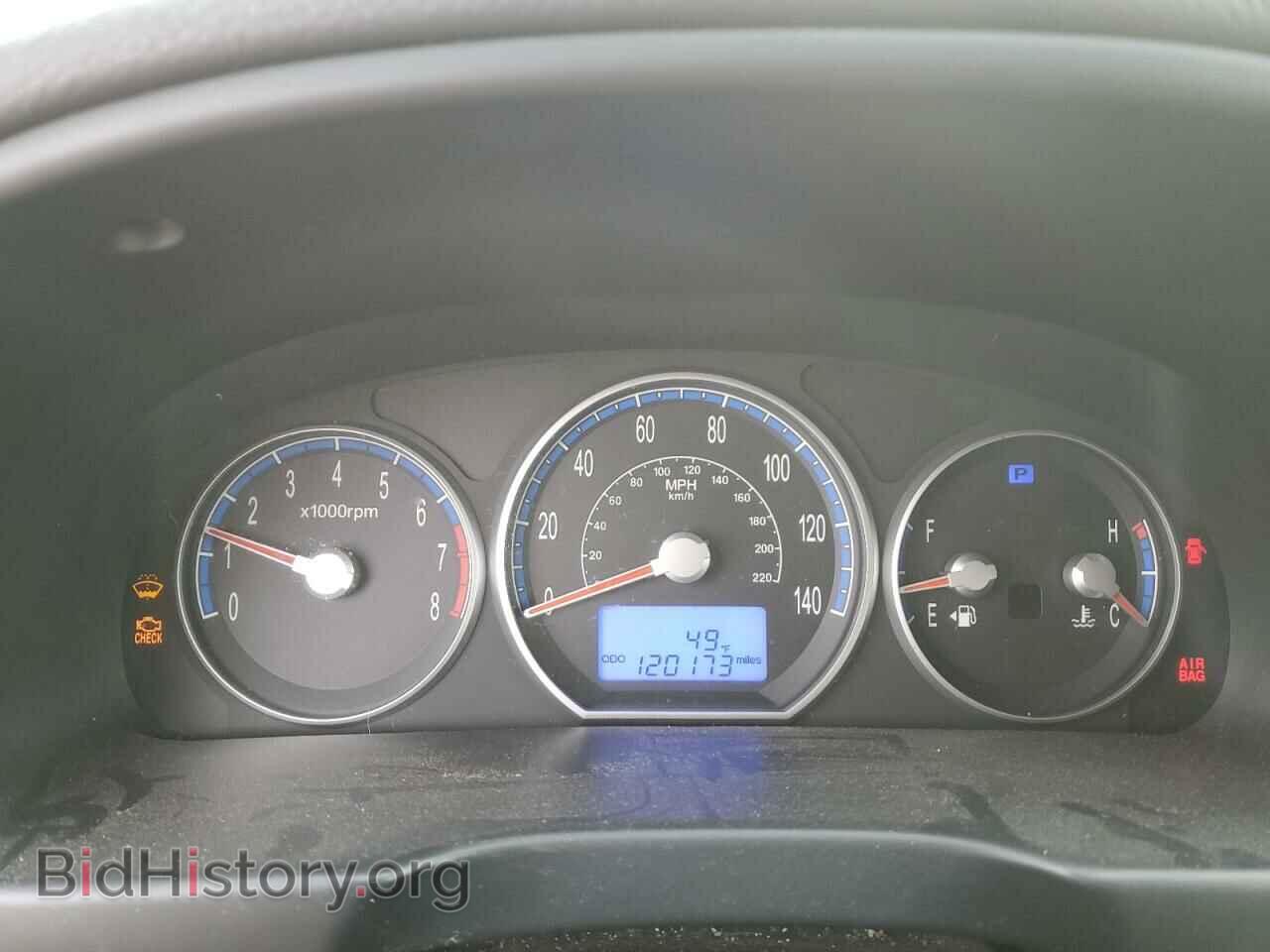 2009 HYUNDAI SANTA FE - VIN: 5NMSG73D69H275686 - Фото 9