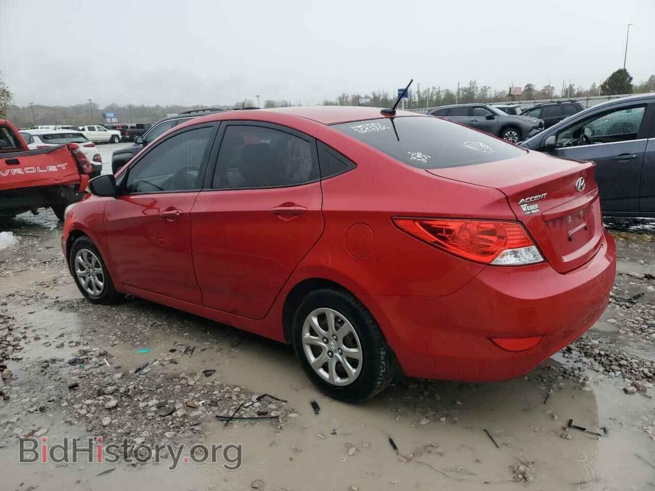 2013 HYUNDAI ACCENT - VIN: KMHCT4AE2DU274588 - Фото 2