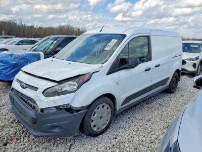 2015 Ford TRANSIT CONNECT, white — VIN NM0LS7E72F1224568, Copart