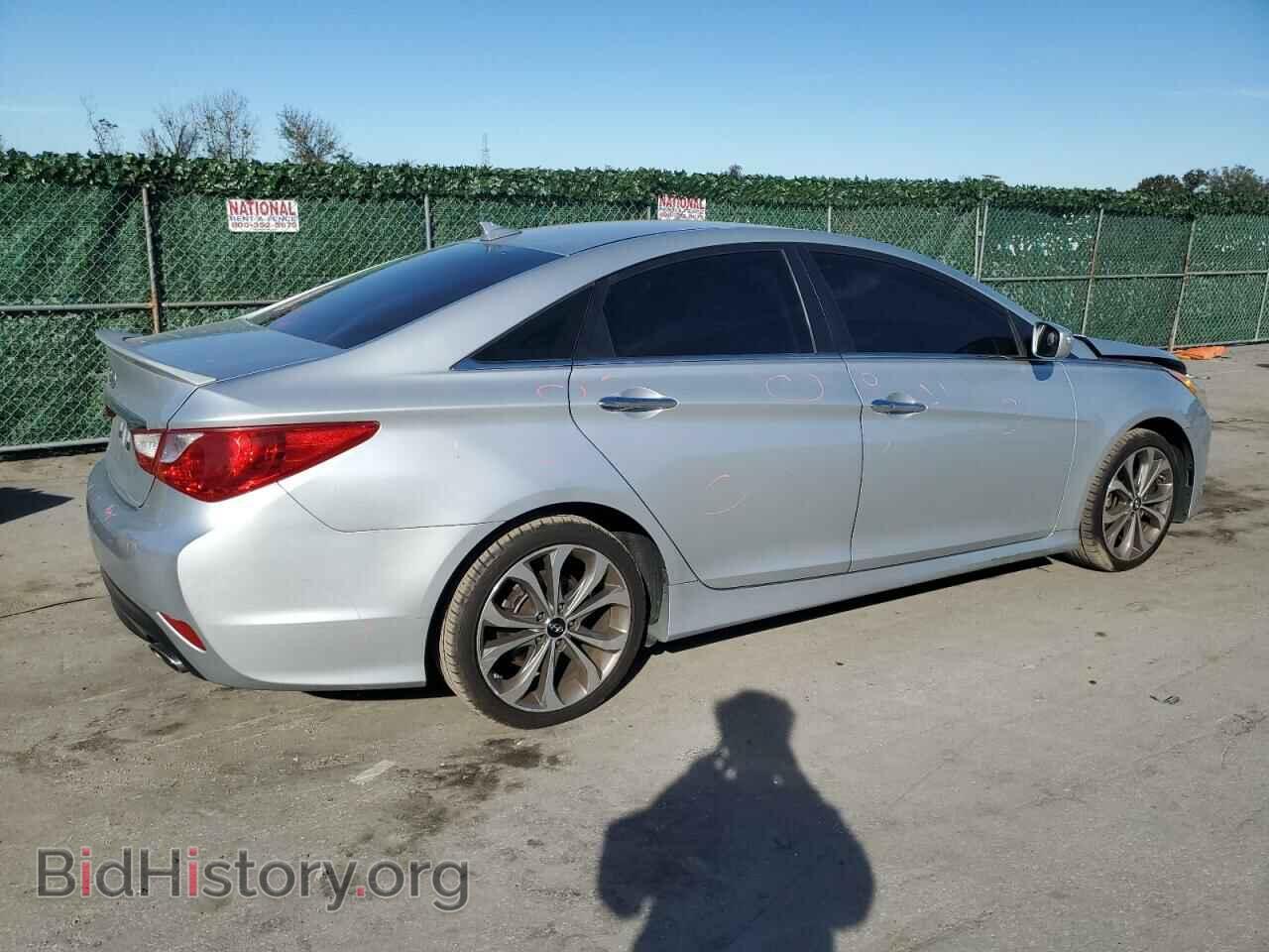 2014 HYUNDAI SONATA - VIN: 5NPEC4AC2EH854625 - Фото 3