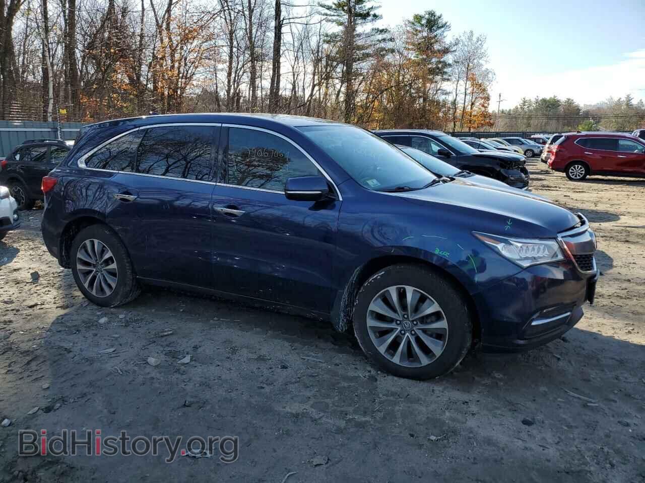 2016 ACURA MDX - VIN: 5FRYD4H41GB062362 - Фото 4