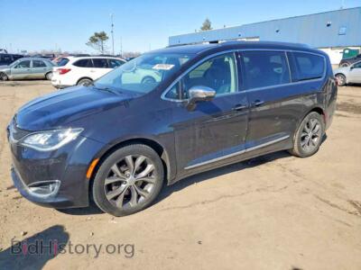 2017 Chrysler PACIFICA Limited, black — VIN 2C4RC1GG0HR669913, Copart