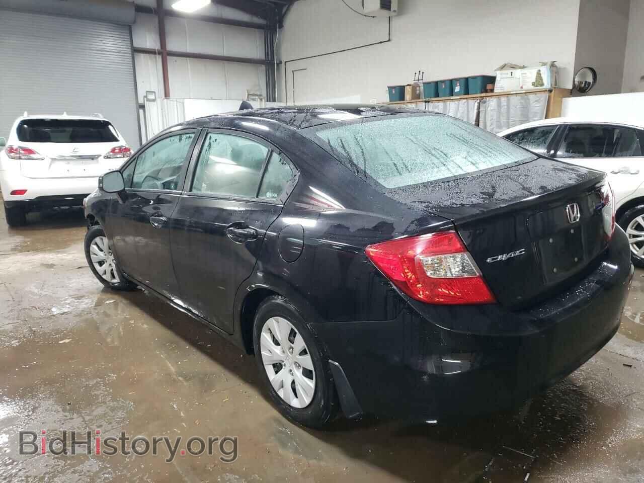 2012 HONDA CIVIC - VIN: 19XFB2F53CE109664 - Фото 2