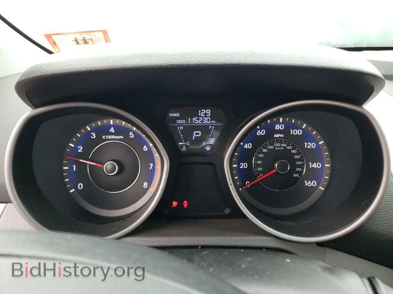 2012 HYUNDAI ELANTRA - VIN: KMHDH4AE4CU205227 - Фото 9
