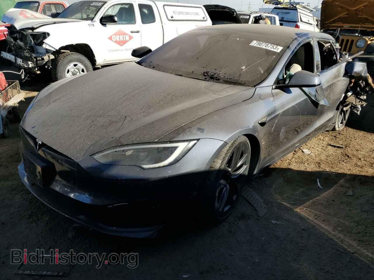 Photo 5YJSA1E52NF493060 - TESLA MODEL S 2022