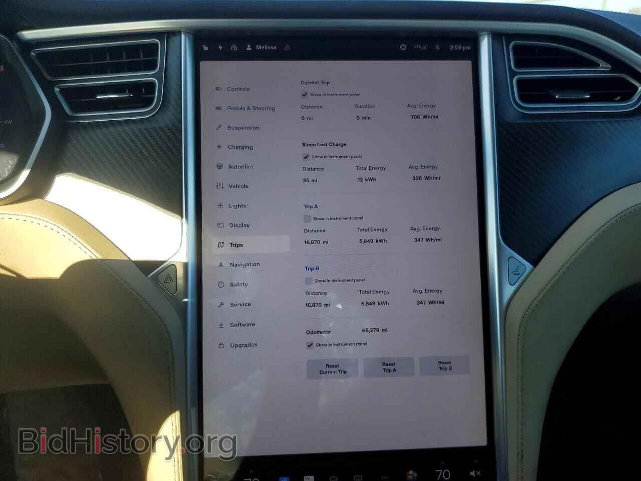 2017 TESLA MODEL S - VIN: 5YJSA1E21HF192757 - Photo 9