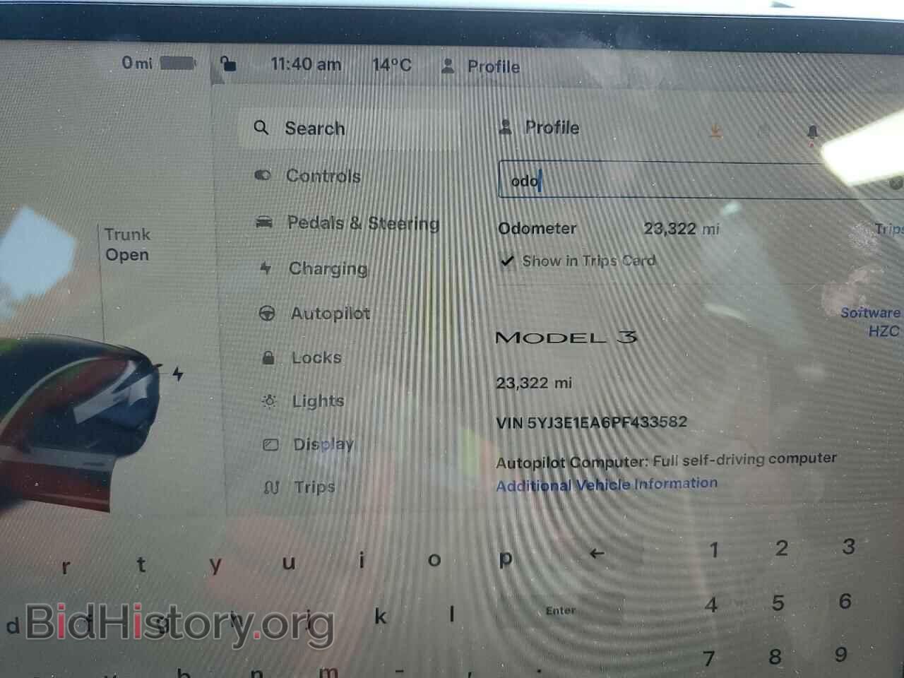 2023 TESLA MODEL 3 - VIN: 5YJ3E1EA6PF433582 - Photo 9