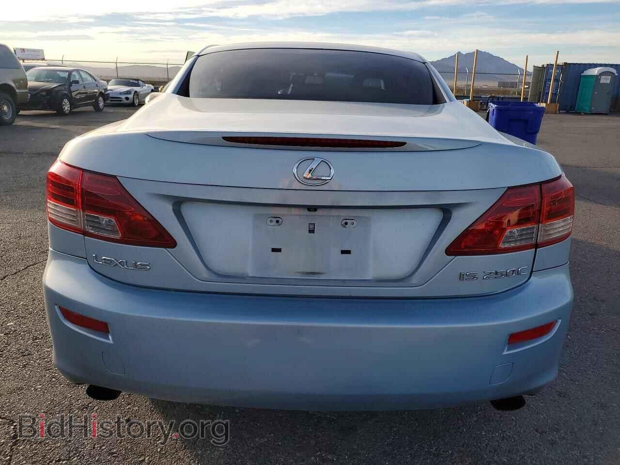2010 LEXUS IS 250C - VIN: JTHFF2C25A2501844 - Фото 6