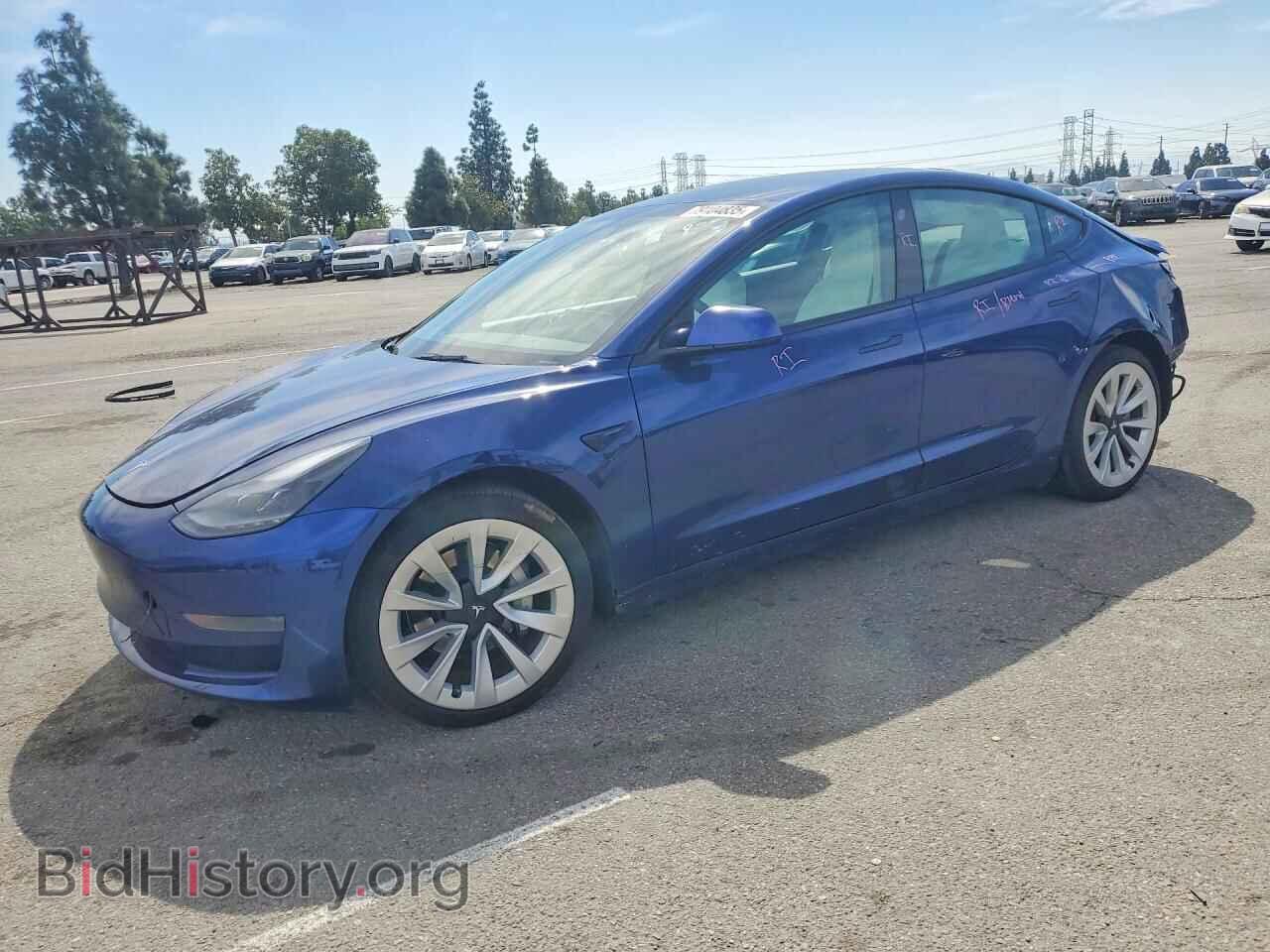 Photo 5YJ3E1EA4MF096583 - TESLA MODEL 3 2021