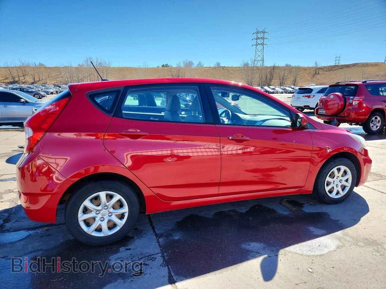 2013 HYUNDAI ACCENT - VIN: KMHCT5AE9DU081103 - Фото 3