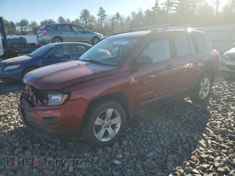 2015 Jeep COMPASS Compass SP (VIN 1C4NJDBB9FD169847) — photo 1 of 14, Copart, damage: front end