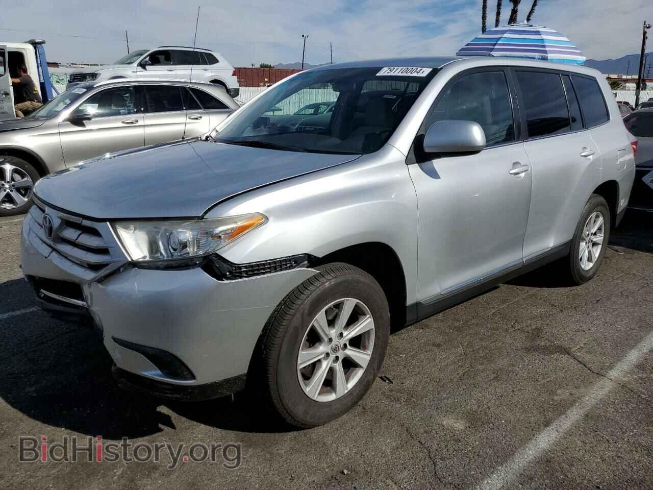 Photo 5TDZA3EH7CS021496 - TOYOTA HIGHLANDER 2012