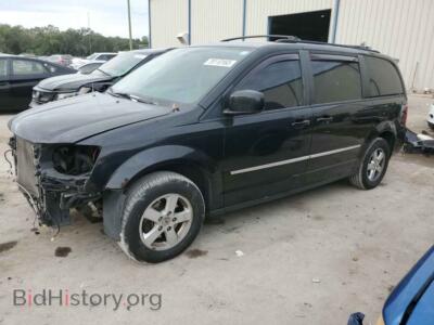 2010 Dodge CARAVAN Grand Cara, черный — VIN 2D4RN5D11AR408378, Copart