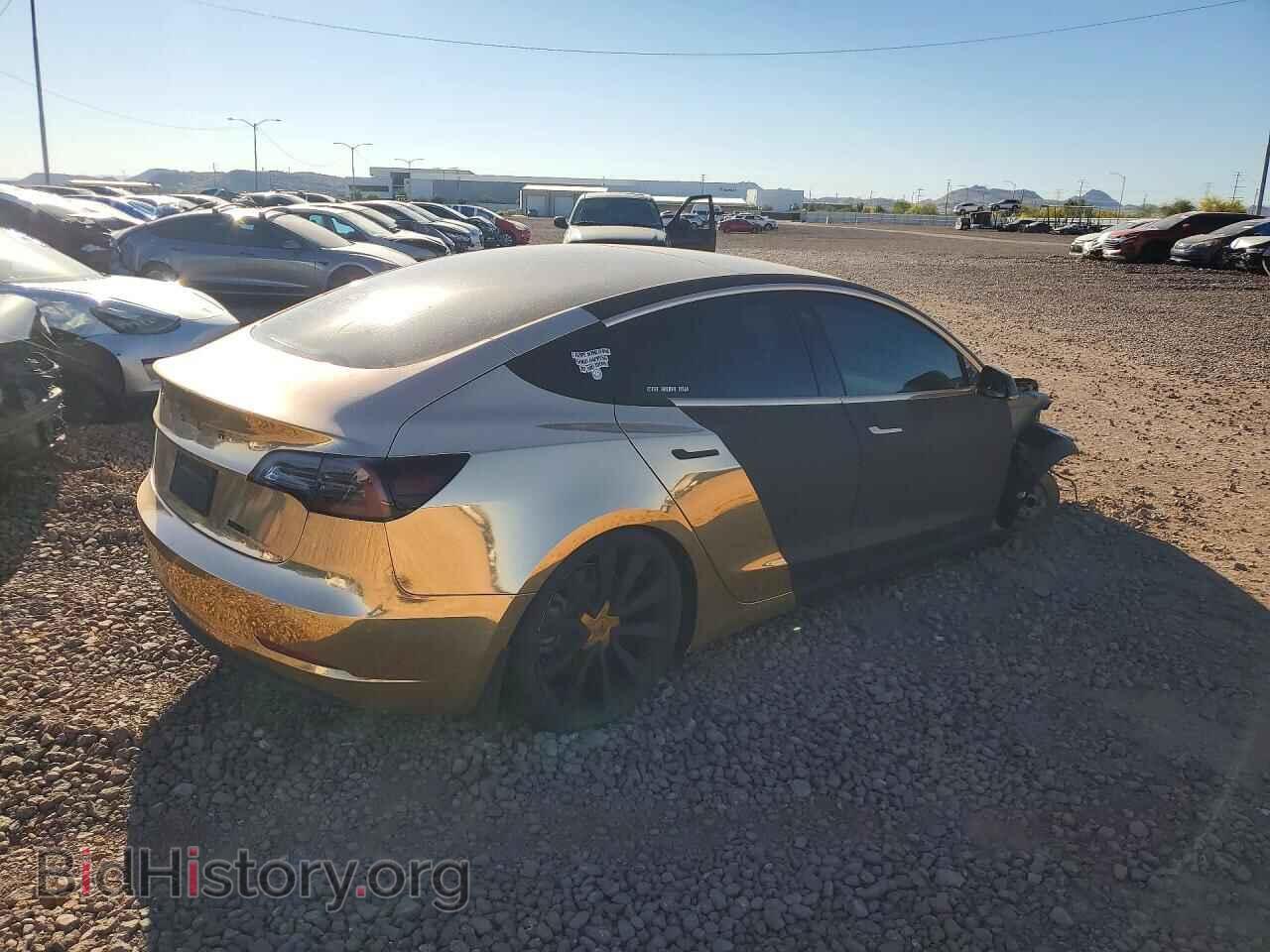 2019 TESLA MODEL 3 - VIN: 5YJ3E1EA1KF509038 - Фото 3
