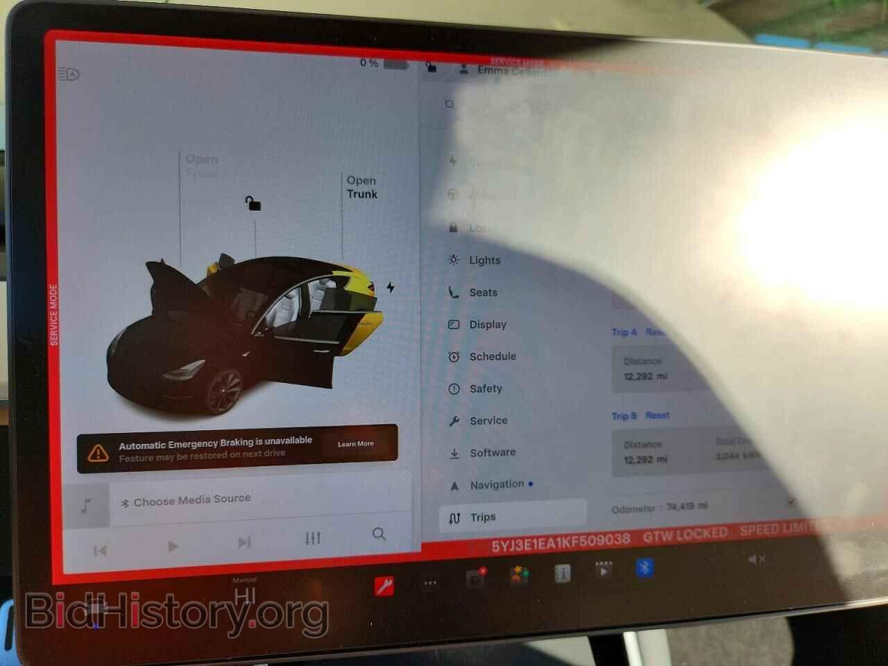 2019 TESLA MODEL 3 - VIN: 5YJ3E1EA1KF509038 - Фото 9