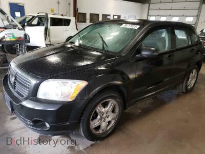 2007 Dodge CALIBER SXT, black — VIN 1B3HB48B47D235600, Copart