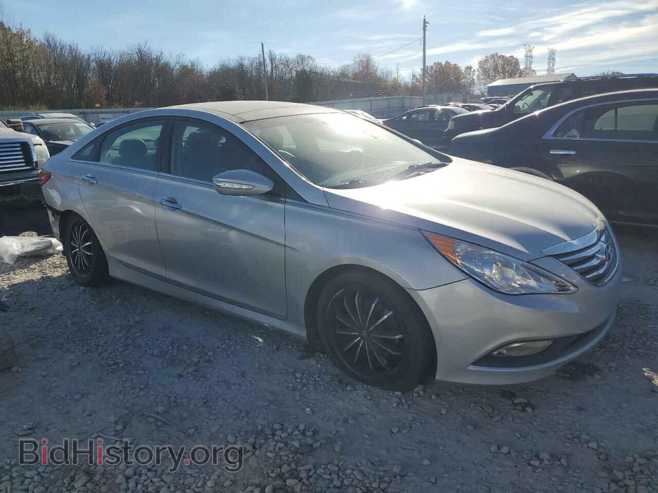 2014 HYUNDAI SONATA - VIN: 5NPEC4AB1EH900145 - Фото 4