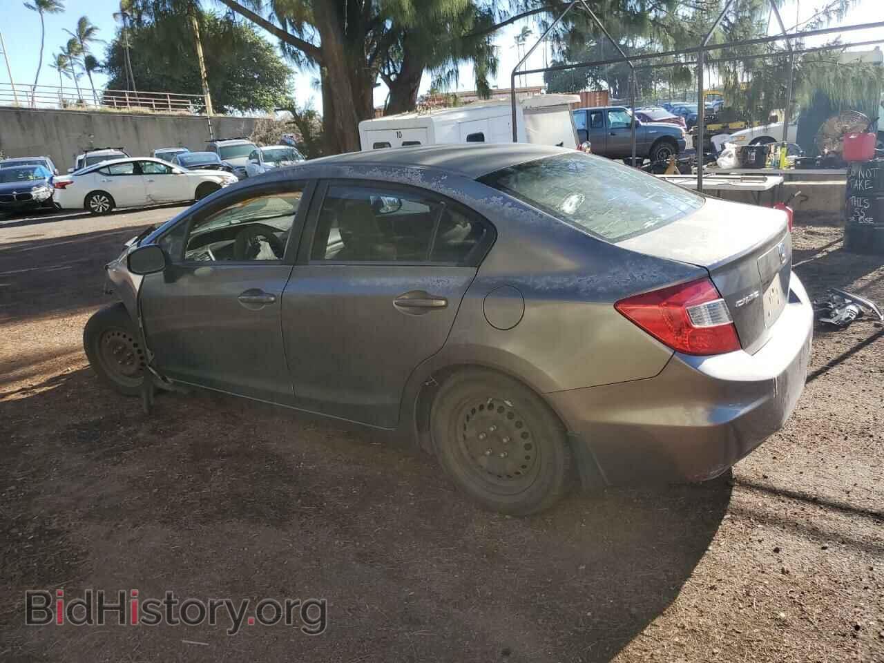 2012 HONDA CIVIC - VIN: 2HGFB2F59CH554481 - Фото 2