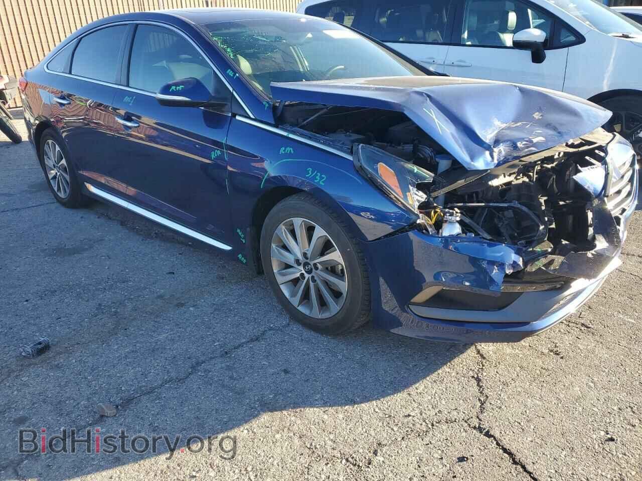 2017 HYUNDAI SONATA - VIN: 5NPE34AF3HH595061 - Фото 4