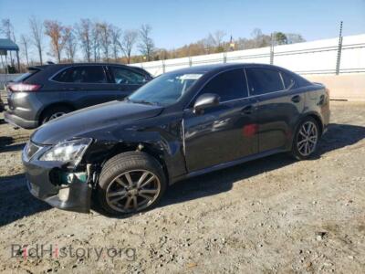 2008 Lexus IS 250, charcoal — VIN JTHBK262485079810, Copart