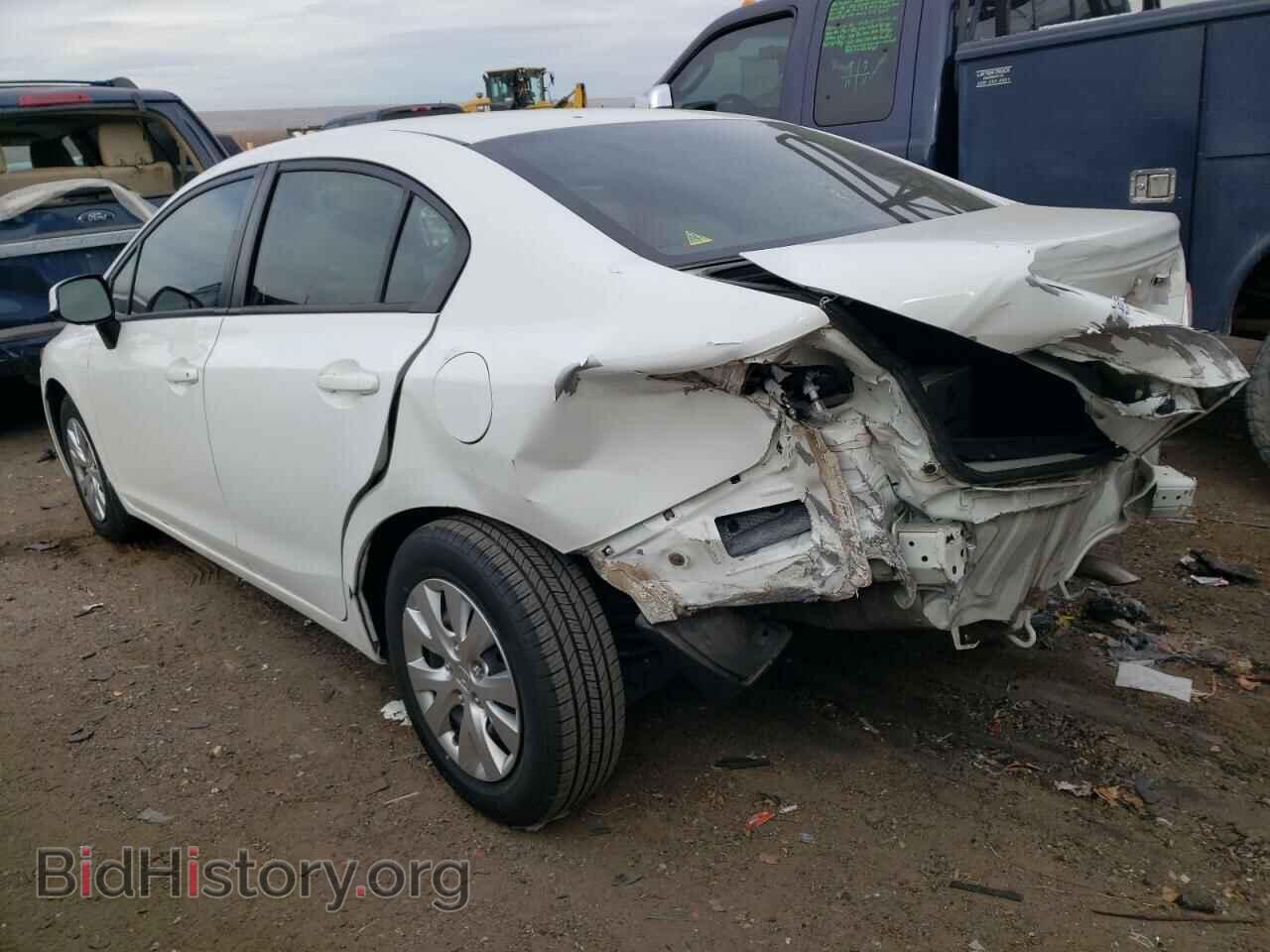 2012 HONDA CIVIC - VIN: 2HGFB2E59CH501703 - Фото 2