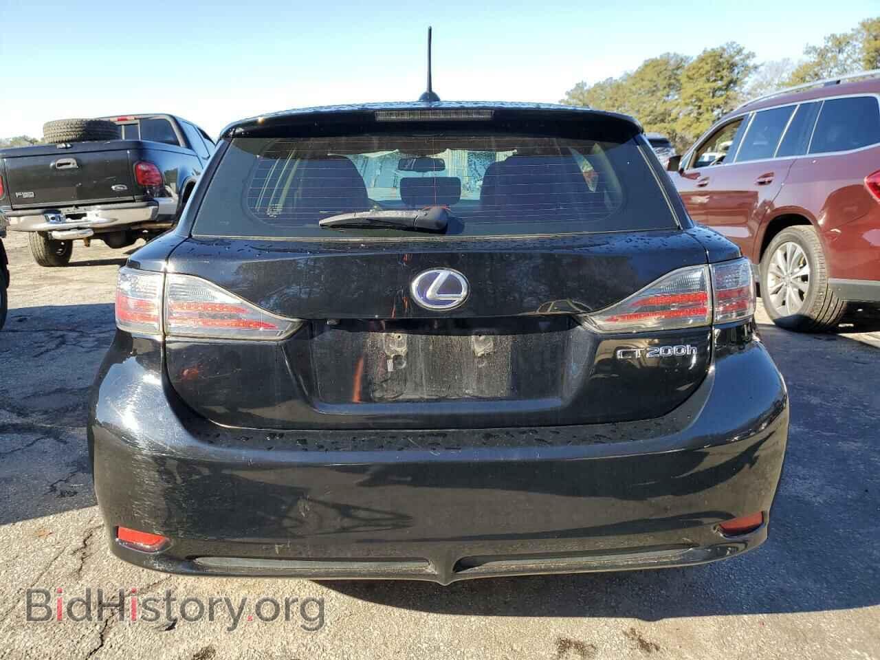 2012 LEXUS CT 200 - VIN: JTHKD5BH4C2055815 - Фото 6