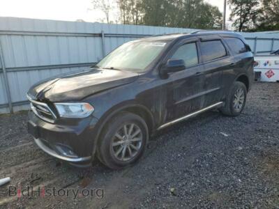 2017 Dodge DURANGO SXT, black — VIN 1C4RDJAG7HC924071, Copart