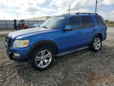 2010 Ford EXPLORER XLT, blue — VIN 1FMEU6DE3AUA08909, Copart