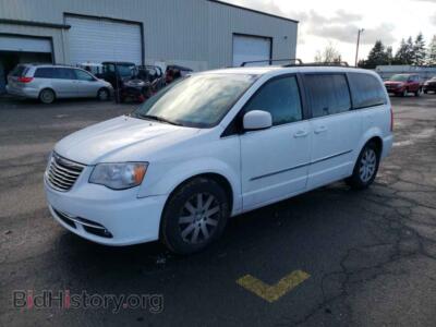 2016 Chrysler MINIVAN Town & COU, white — VIN 2C4RC1BGXGR157307, Copart