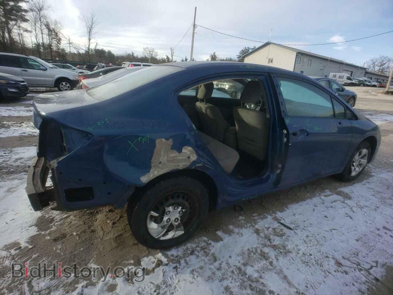 2014 HONDA CIVIC - VIN: 2HGFB2F52EH514360 - Фото 3
