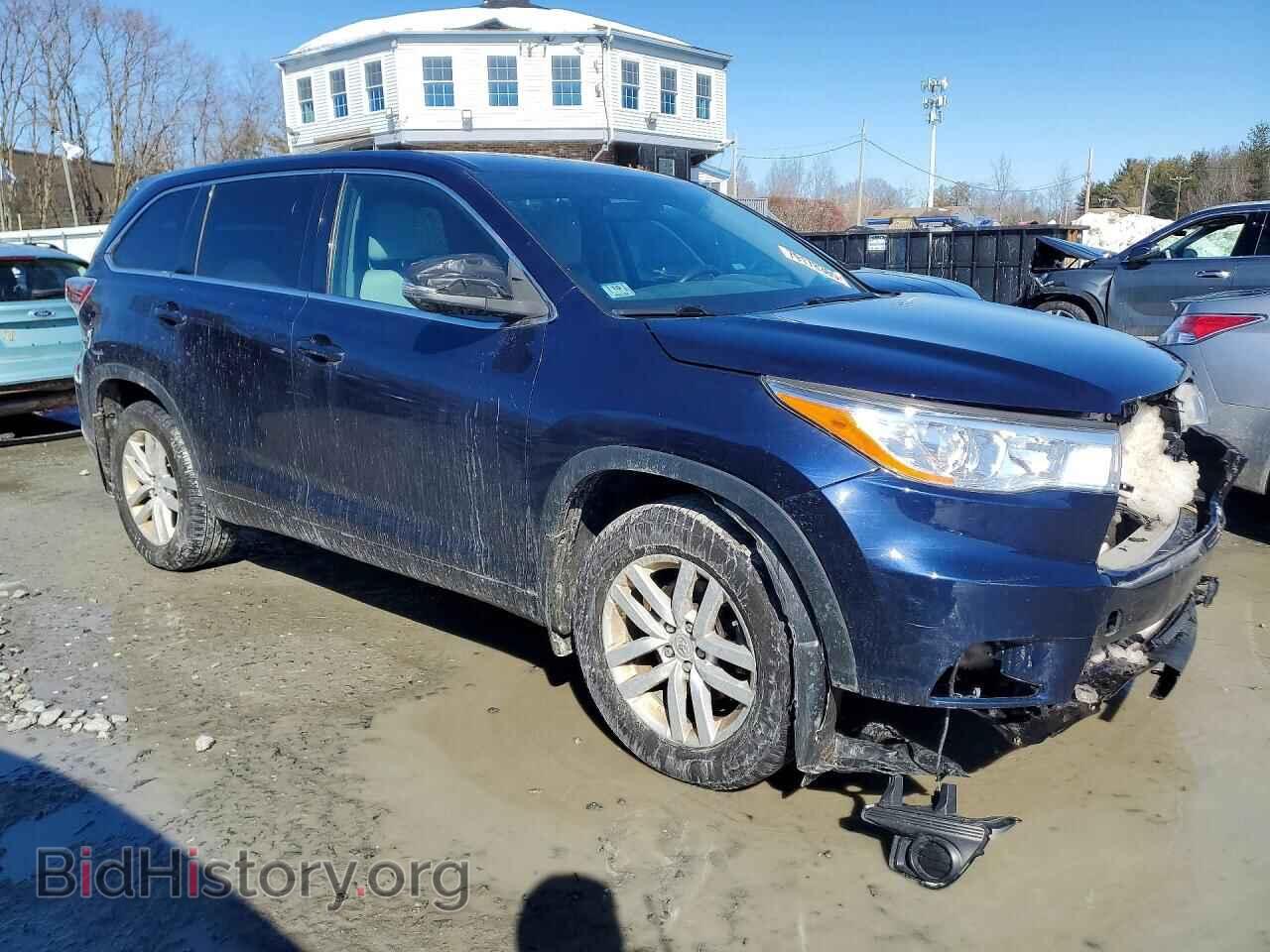 2014 TOYOTA HIGHLANDER - VIN: 5TDBKRFH7ES006077 - Фото 4