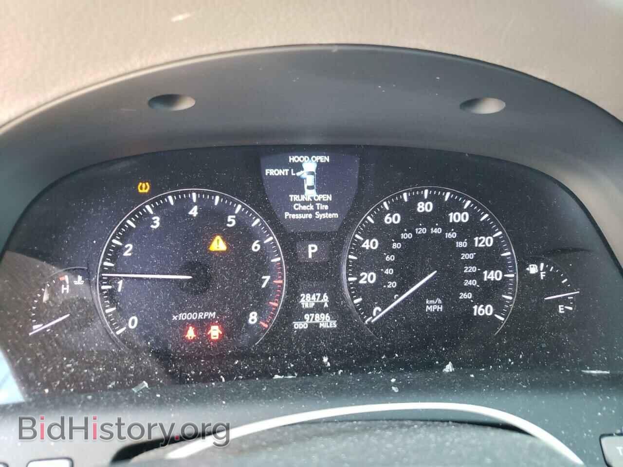 2008 LEXUS LS460 - VIN: JTHGL46F885025492 - Фото 9