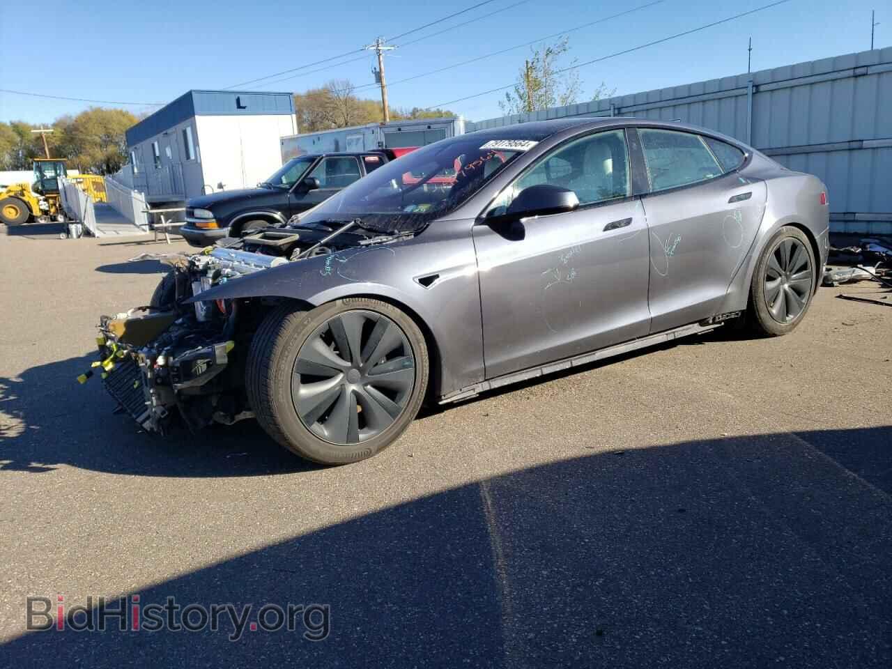 Photo 5YJSA1E6XMF442901 - TESLA MODEL S 2021