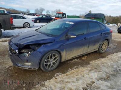 2017 Ford FOCUS SEL, синий — VIN 1FADP3H29HL316498, Copart