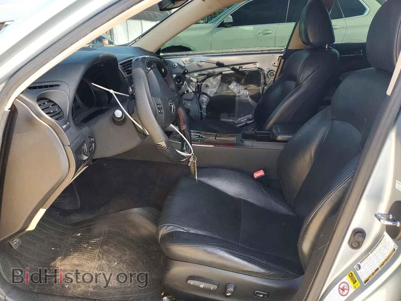 2007 LEXUS IS - VIN: JTHBE262375016624 - Фото 7