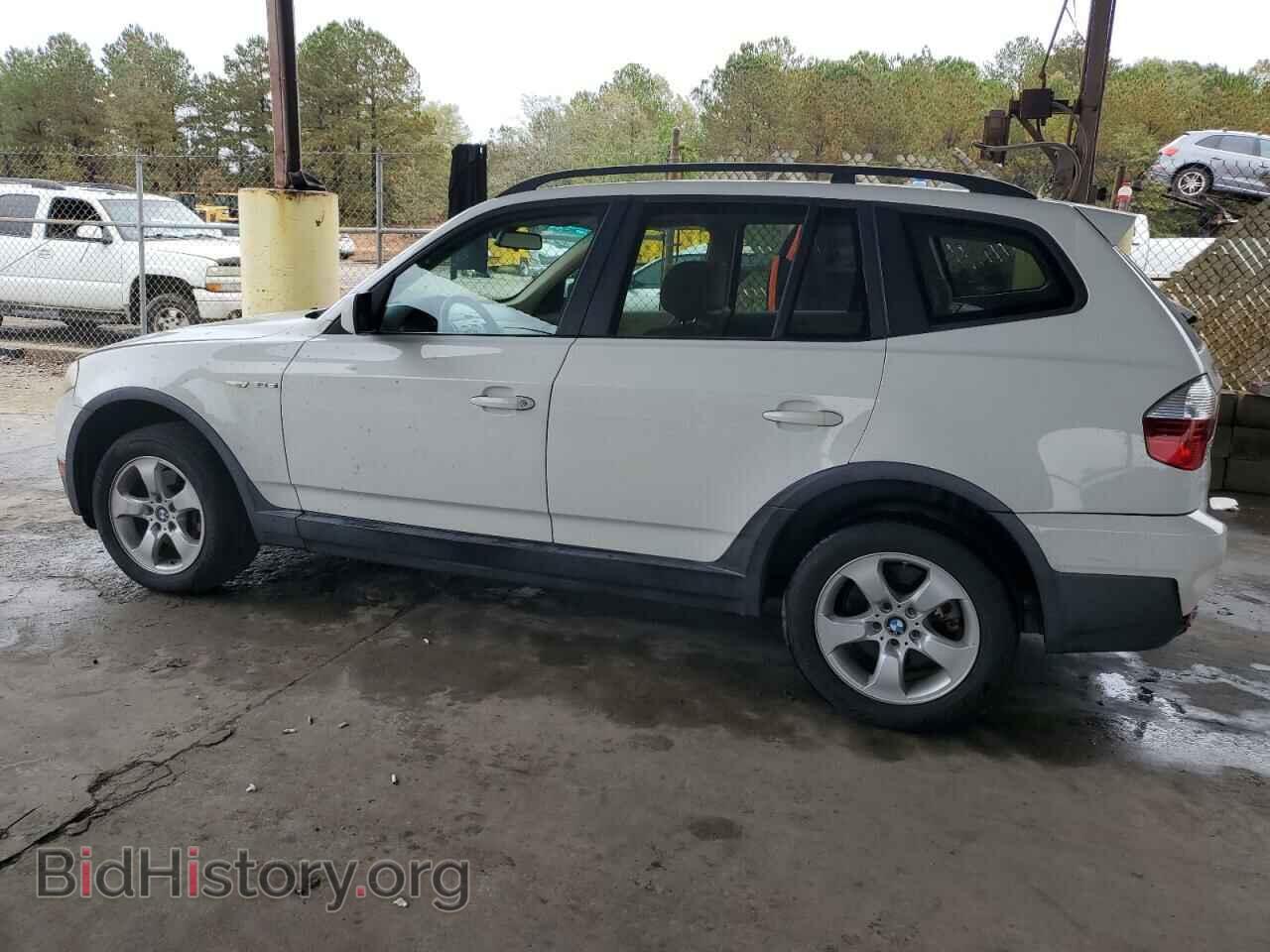 2007 BMW X3 - VIN: WBXPC93487WF01112 - Фото 2
