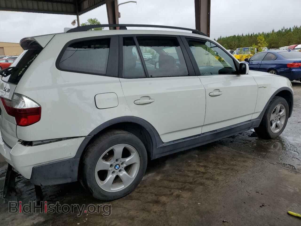 2007 BMW X3 - VIN: WBXPC93487WF01112 - Фото 3